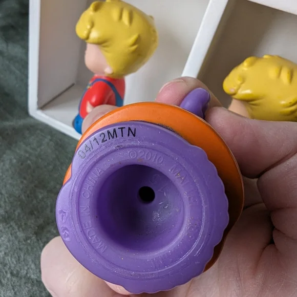 Little People figures Police Woman Purple Alien 3 Eyes Eddie Koby Farmer 5pc Toy - Picture 13 of 13